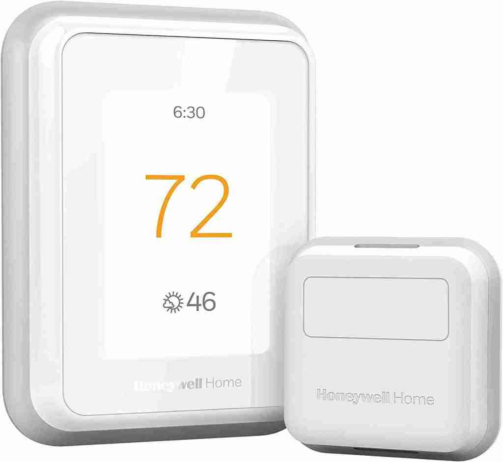 Honeywell smart thermostat.
