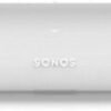 White Sonos soundbar on a white background.