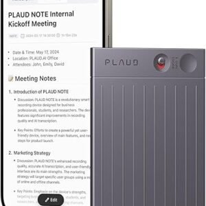 Unlock Memories with  PLAUD Note AI Voice Recorder: The Ultimate AI Voice Recorder with Smart Transcription